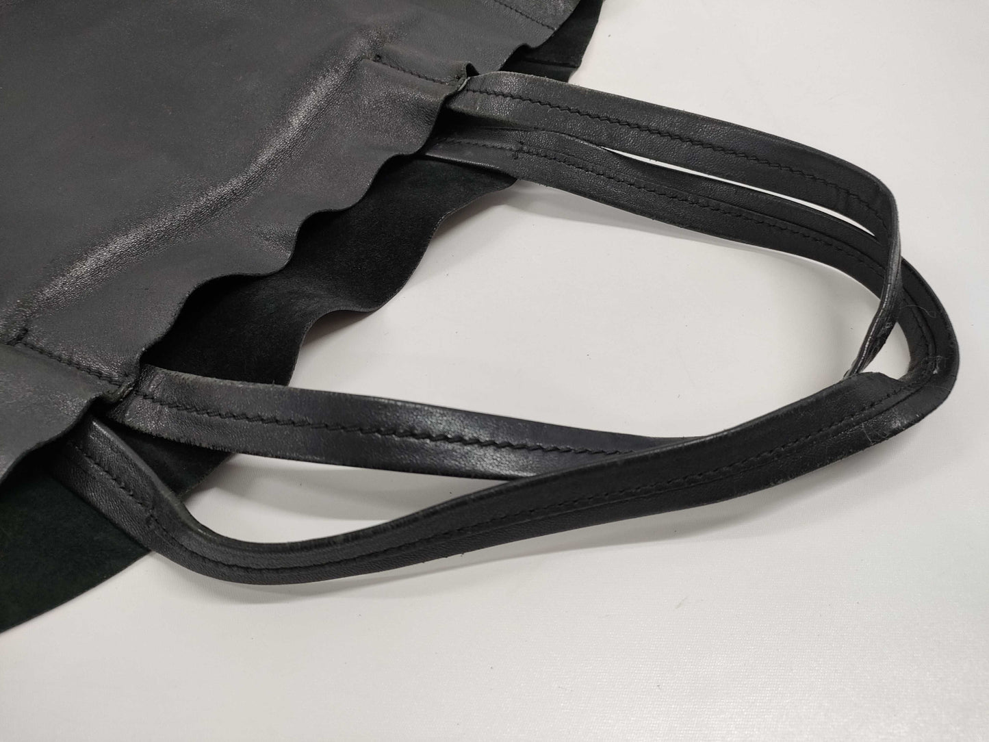 CELINE Black Celine Horizontal Cabas Tote Bag Phoebe Tote Bag