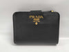 PRADA Black Leather Bifold Wallet