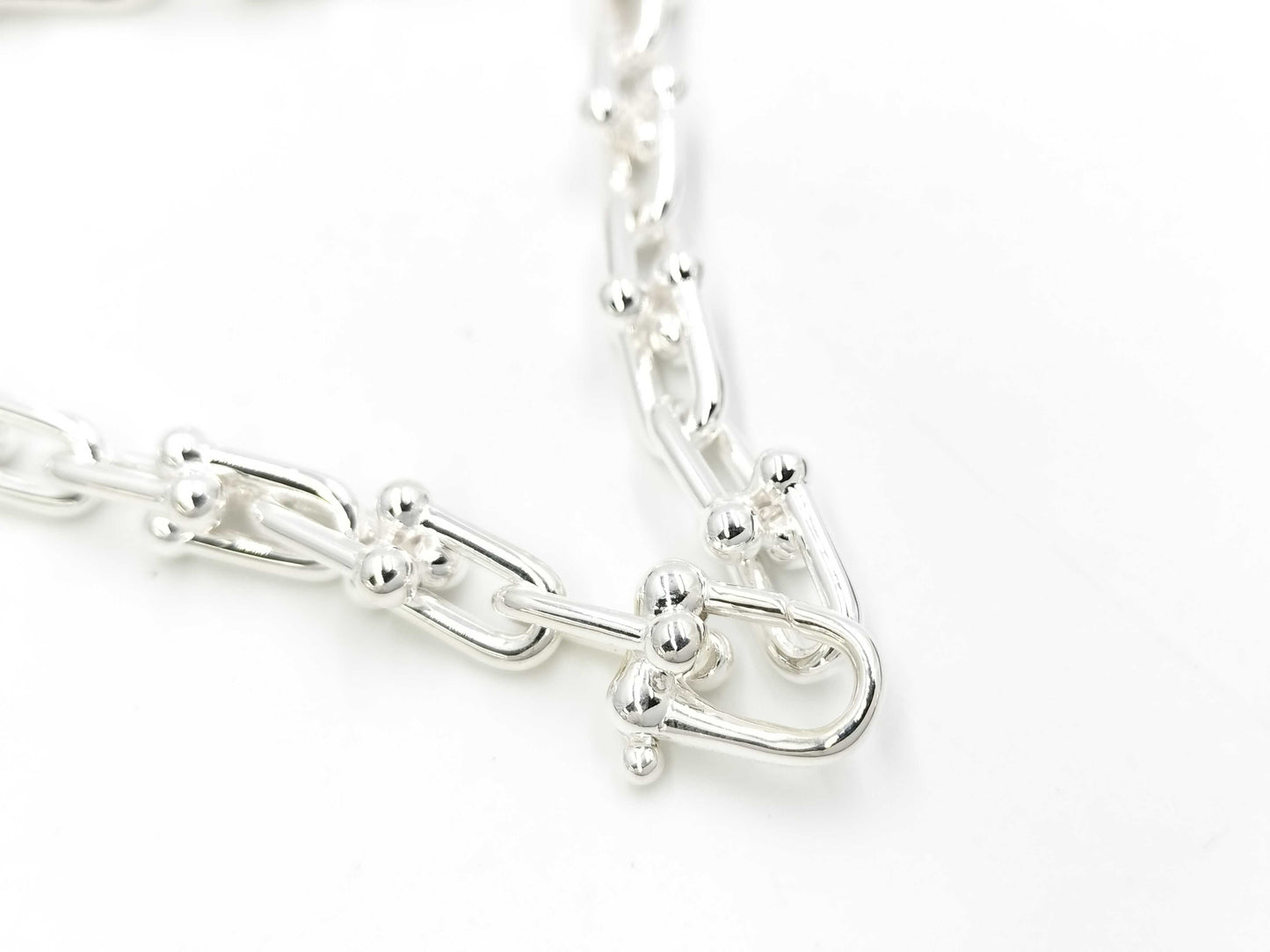 Tiffany & Co. Tiffany HardWear Graduated Link Necklace in Sterling Silver