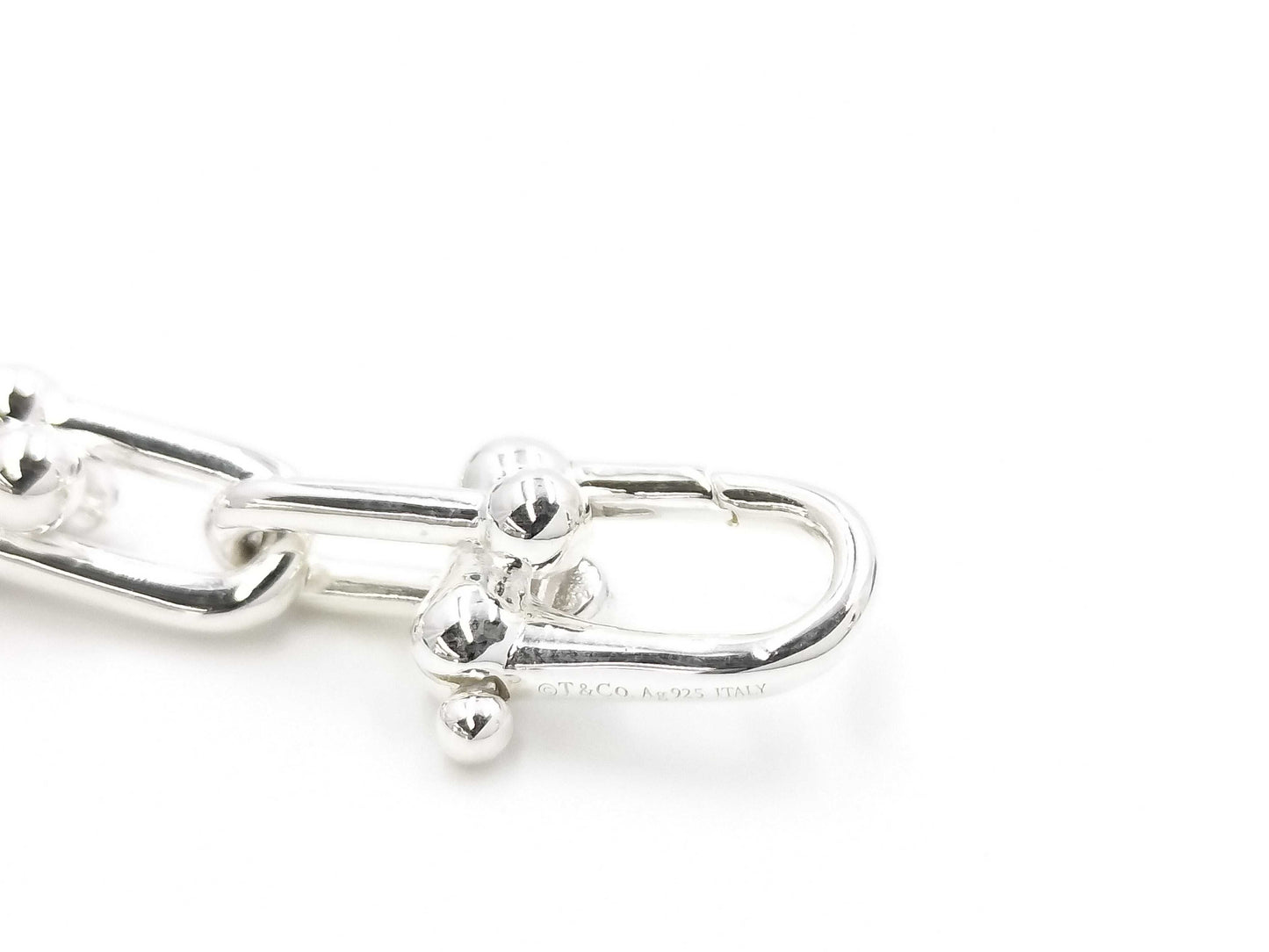 Tiffany & Co. Tiffany HardWear Graduated Link Necklace in Sterling Silver