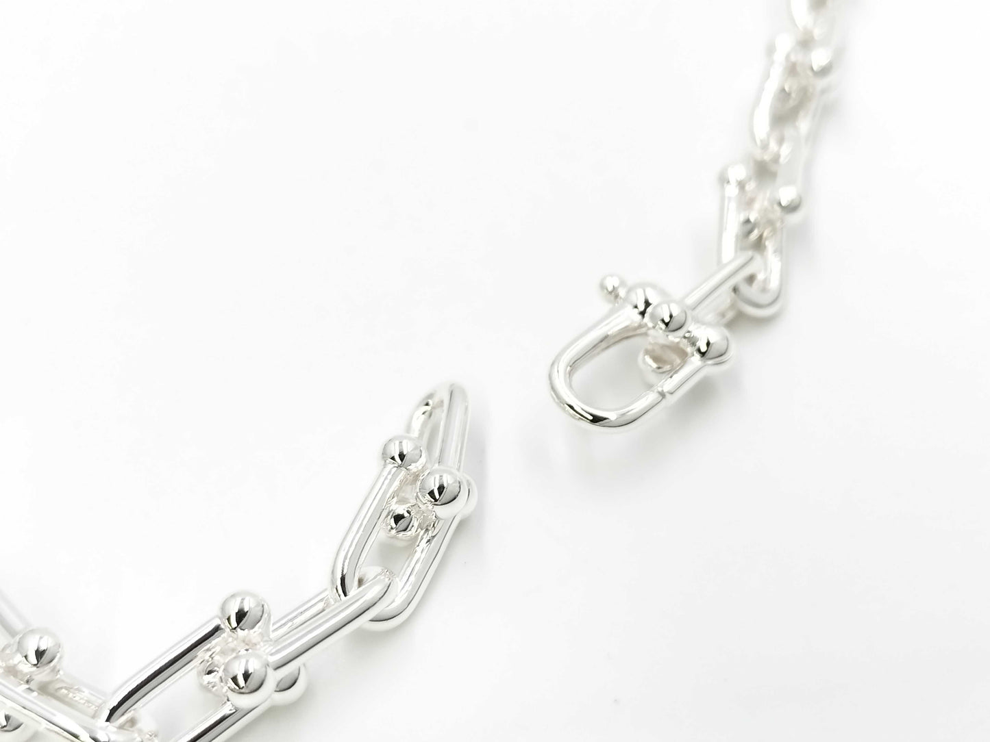 Tiffany & Co. Tiffany HardWear Graduated Link Necklace in Sterling Silver