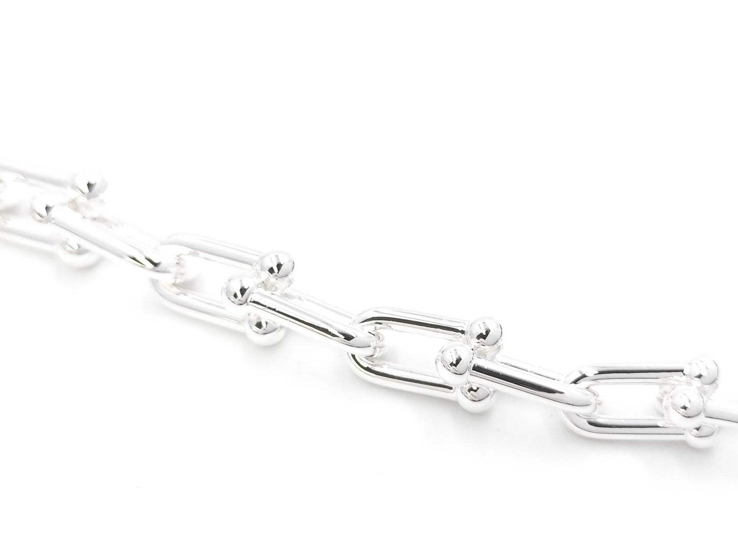 Tiffany & Co. Tiffany HardWear Graduated Link Necklace in Sterling Silver
