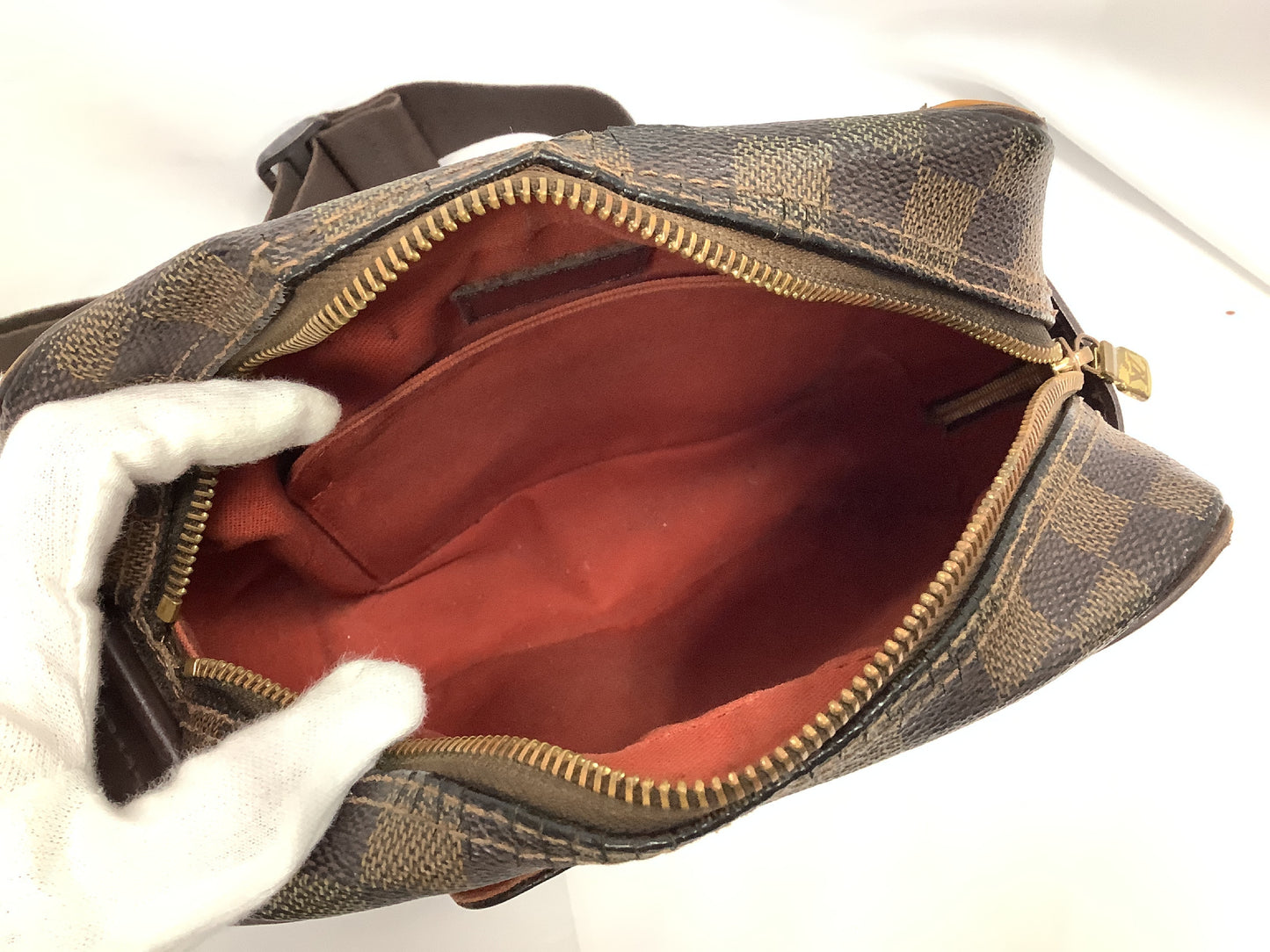 LOUIS VUITTON Damier Olaf PM Shoulder Bag