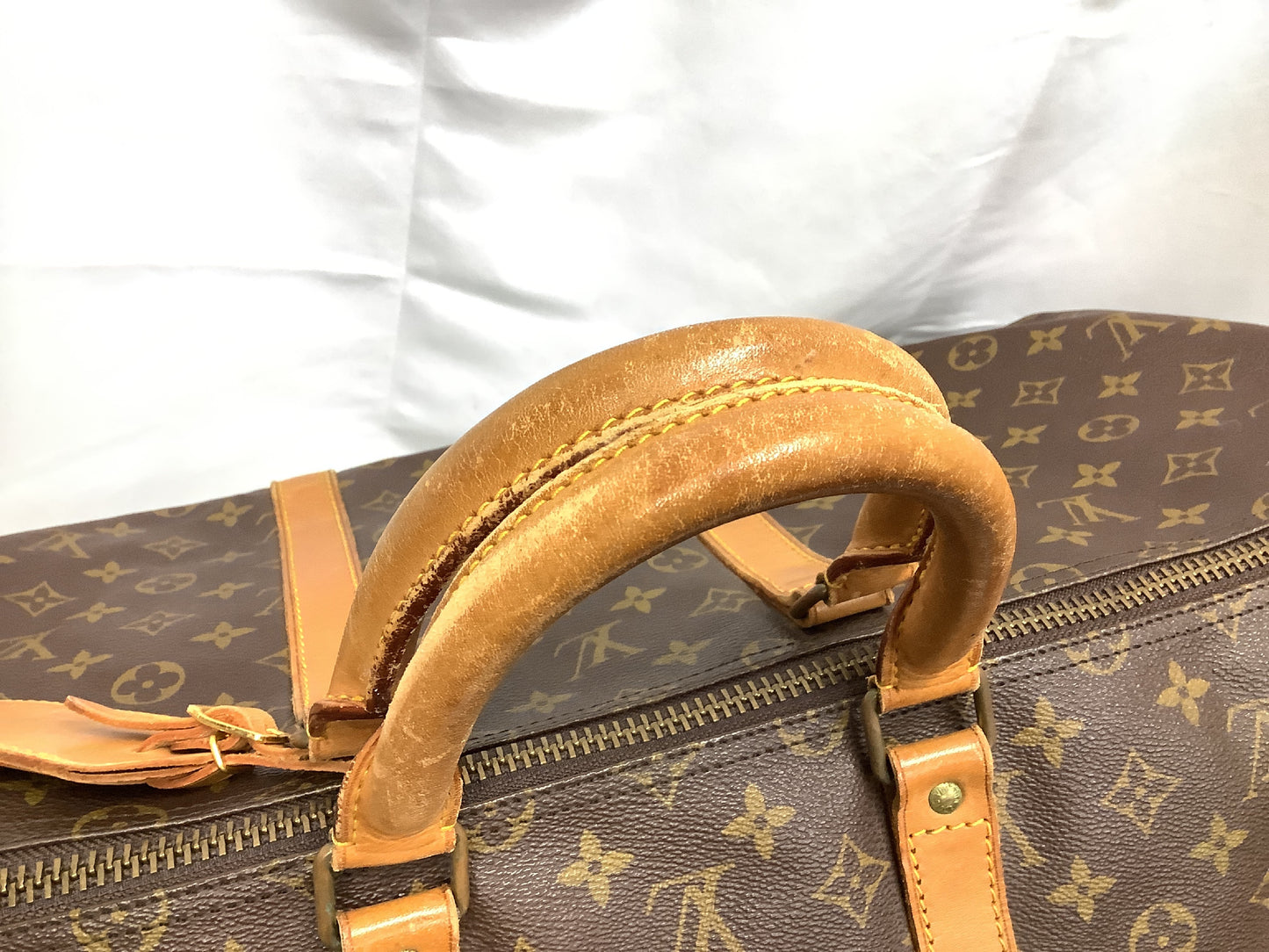 LOUIS VUITTON Keepall 55 Boston Bag