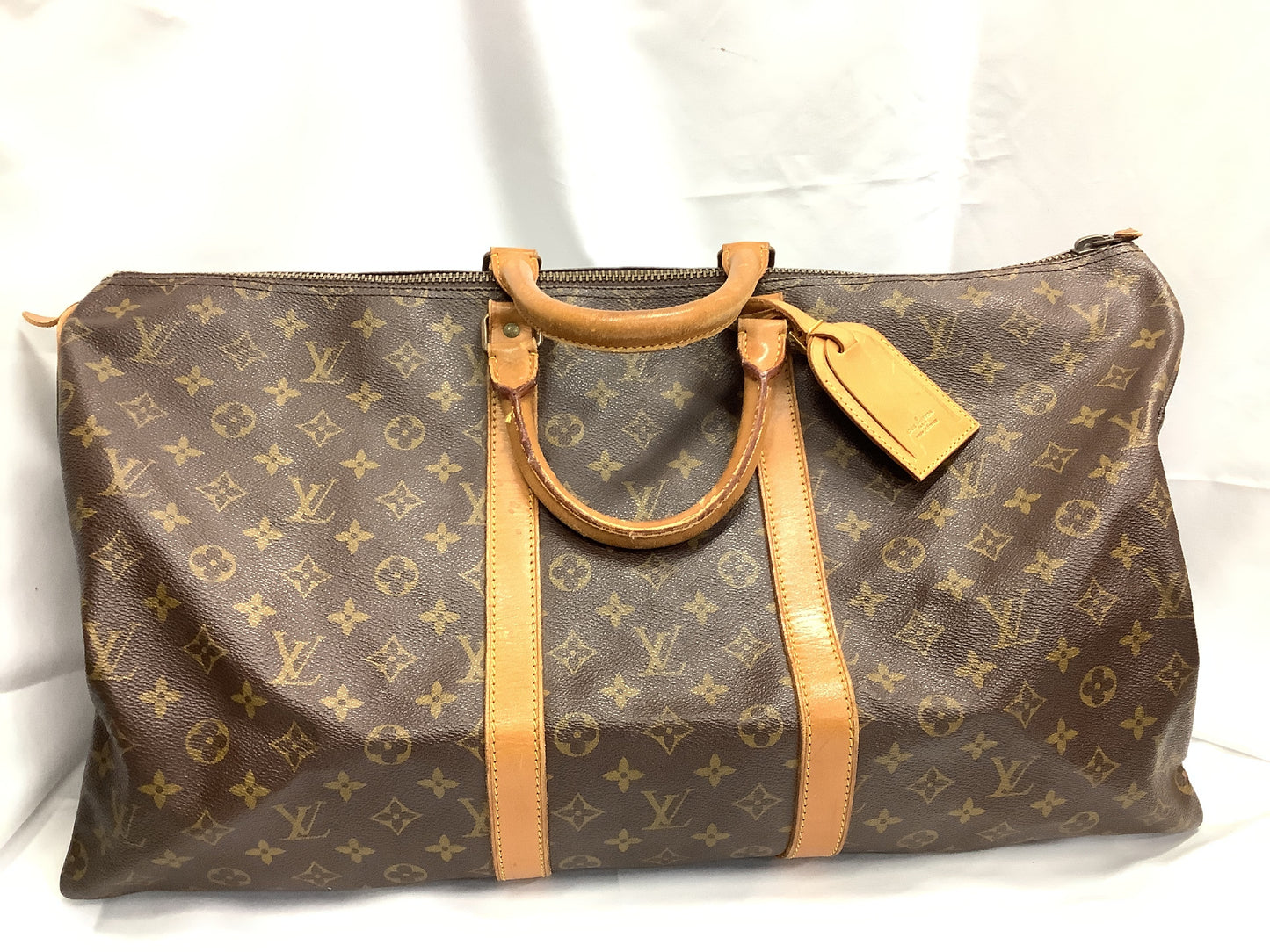 LOUIS VUITTON Keepall 55 Boston Bag