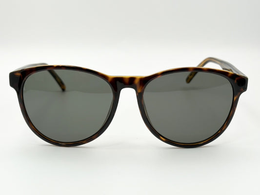 SAINT LAURENT SAINT LAURENT SL335/F Logo 56□17-145 Asian Fit Tortoiseshell Brown Sunglasses with Leather Case and Cloth