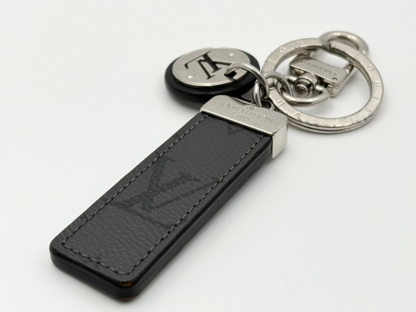 LOUIS VUITTON M01527 Keychain Neo LV Club Charm Keyring Black Key Case/Keychain