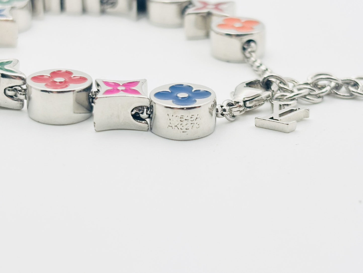 LOUIS VUITTON M5145A Monogram Party Bracelet, Multicolor, Logo, Monogram Flower, AK3273, Bracelet/Bangle