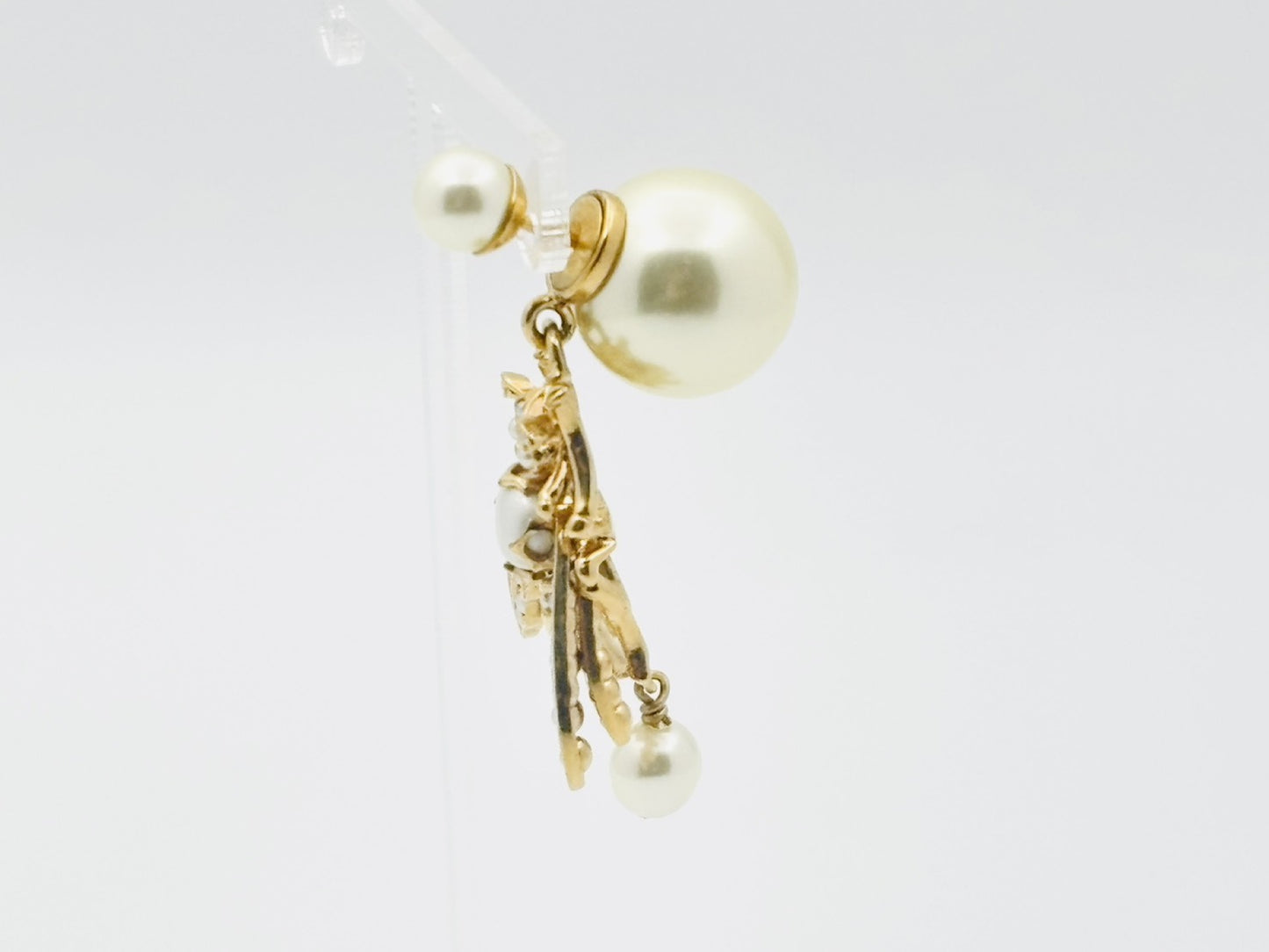 Dior Tribales Pearl Tribal Bee Single Earring