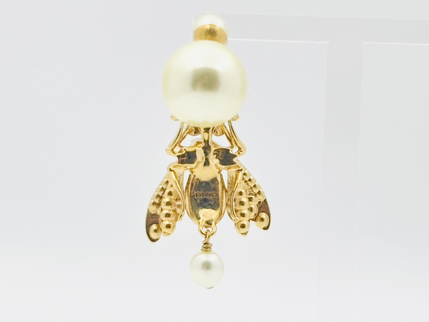 Dior Tribales Pearl Tribal Bee Single Earring