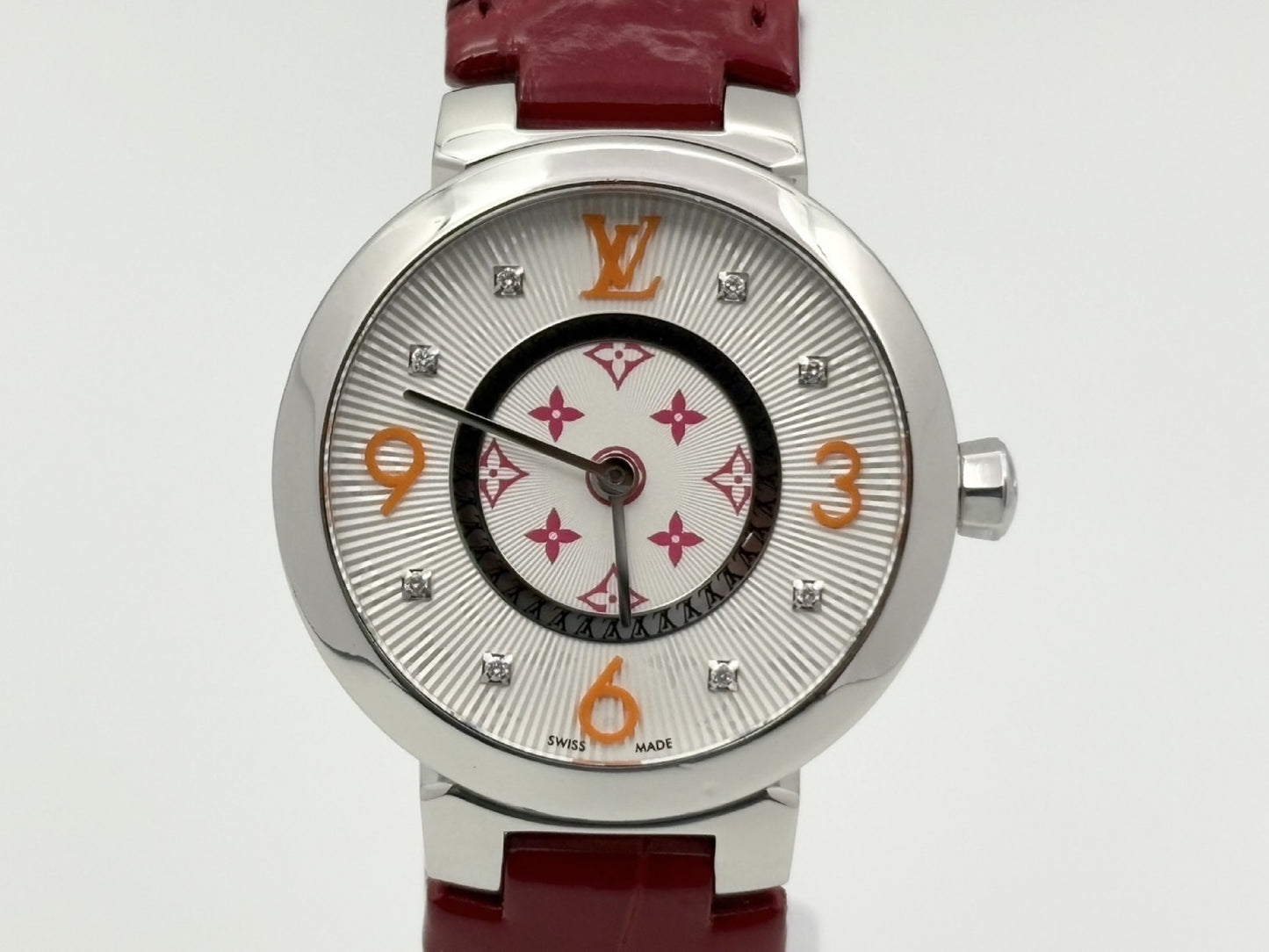 LOUIS VUITTON LOUIS VUITTON Tambour QA146 UJ8724 Quartz Women's Watch