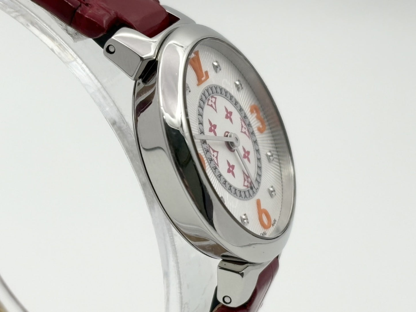 LOUIS VUITTON LOUIS VUITTON Tambour QA146 UJ8724 Quartz Women's Watch