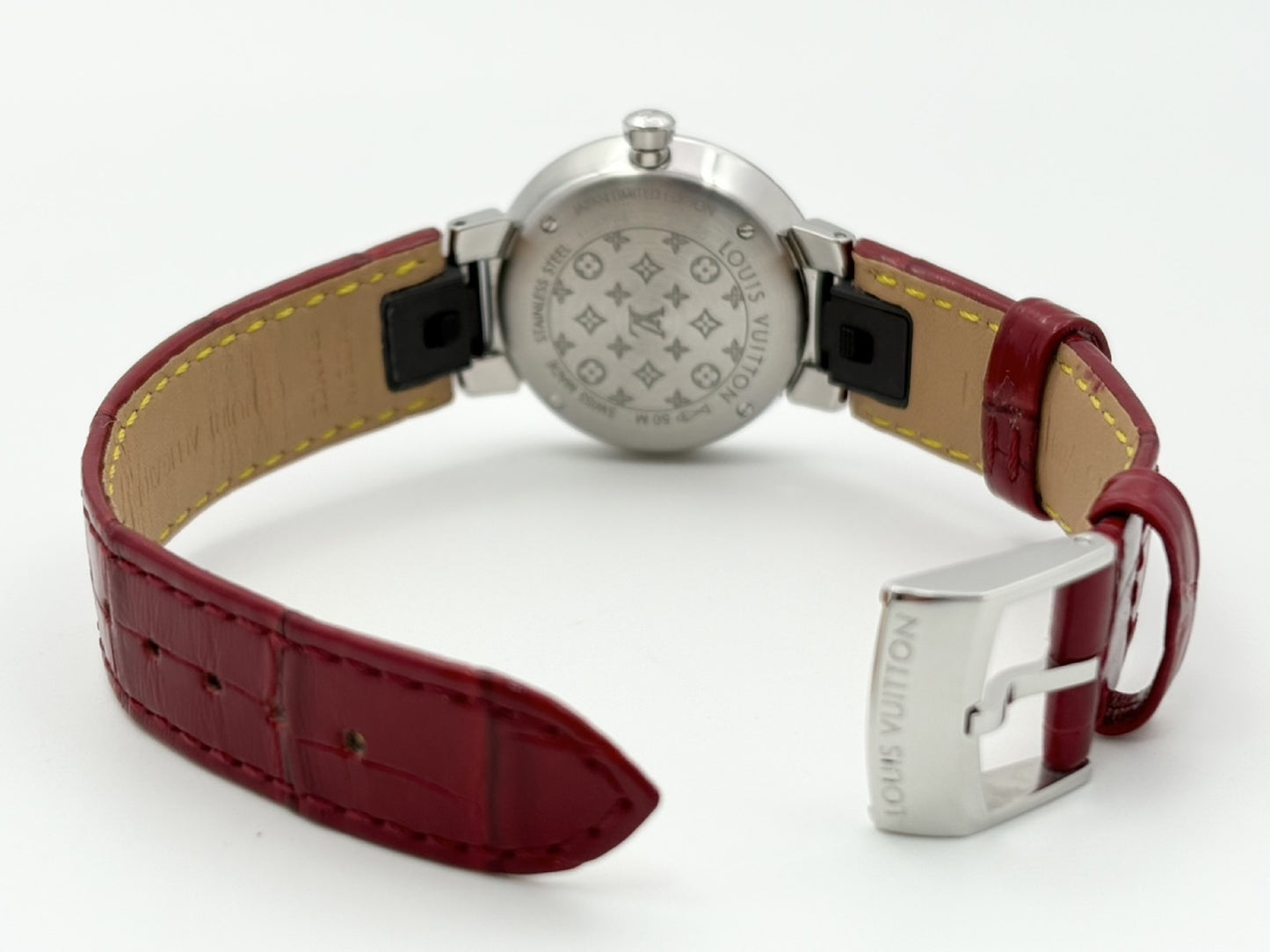 LOUIS VUITTON LOUIS VUITTON Tambour QA146 UJ8724 Quartz Women's Watch