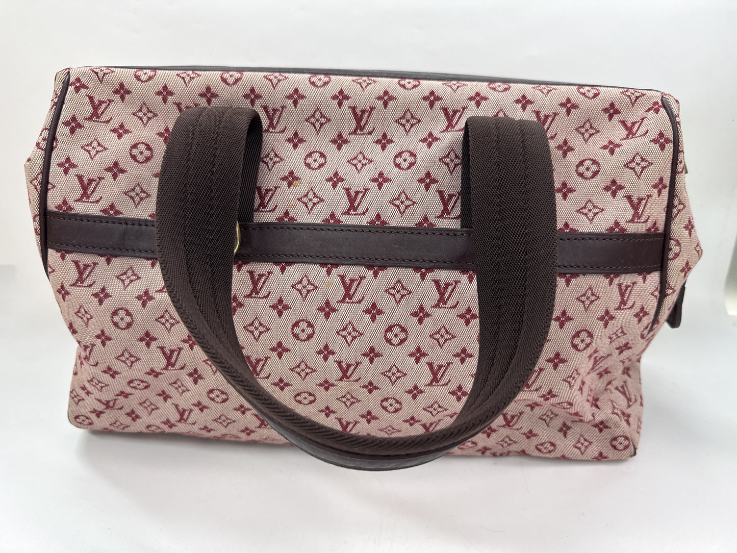LOUIS VUITTON LOUIS VUITTON Vuitton Josephine GM Cerise Handbag