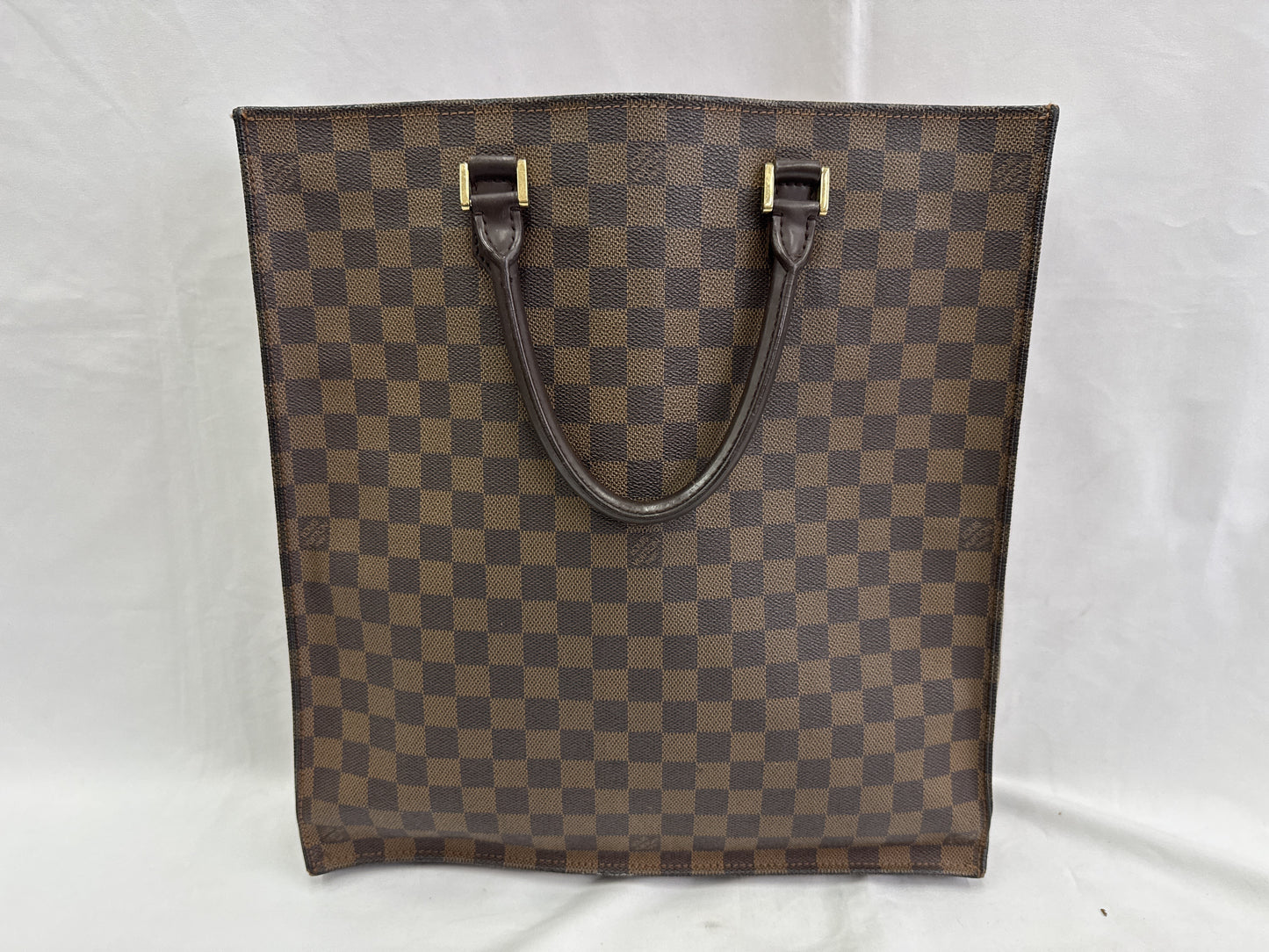 LOUIS VUITTON Damier Sac Plat Tote Bag