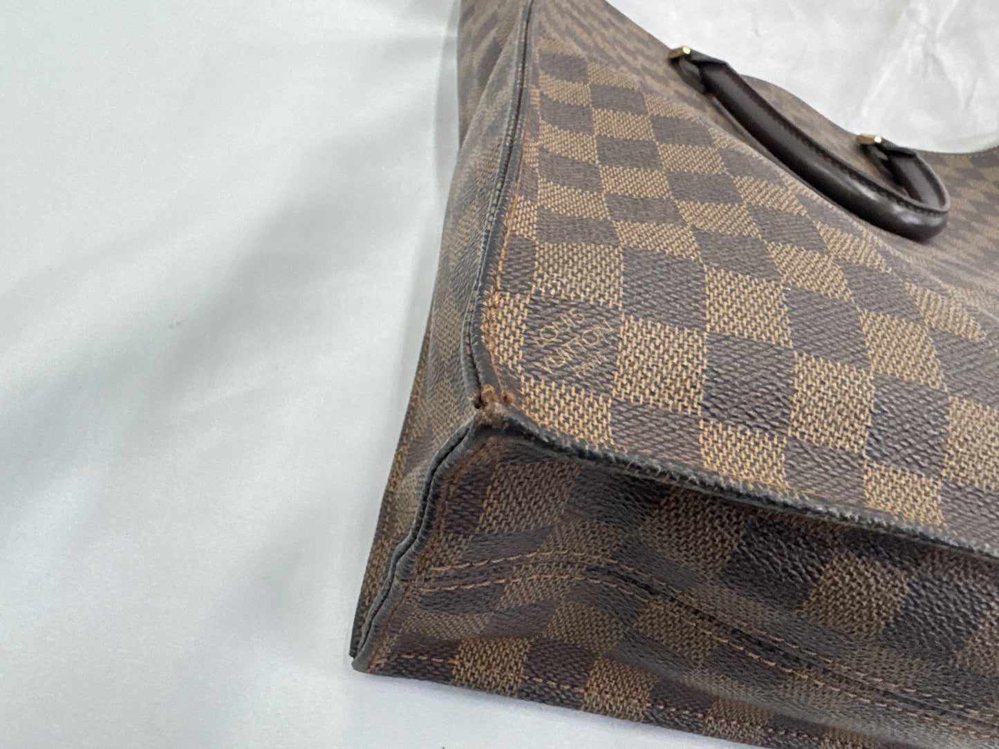 LOUIS VUITTON Damier Sac Plat Tote Bag