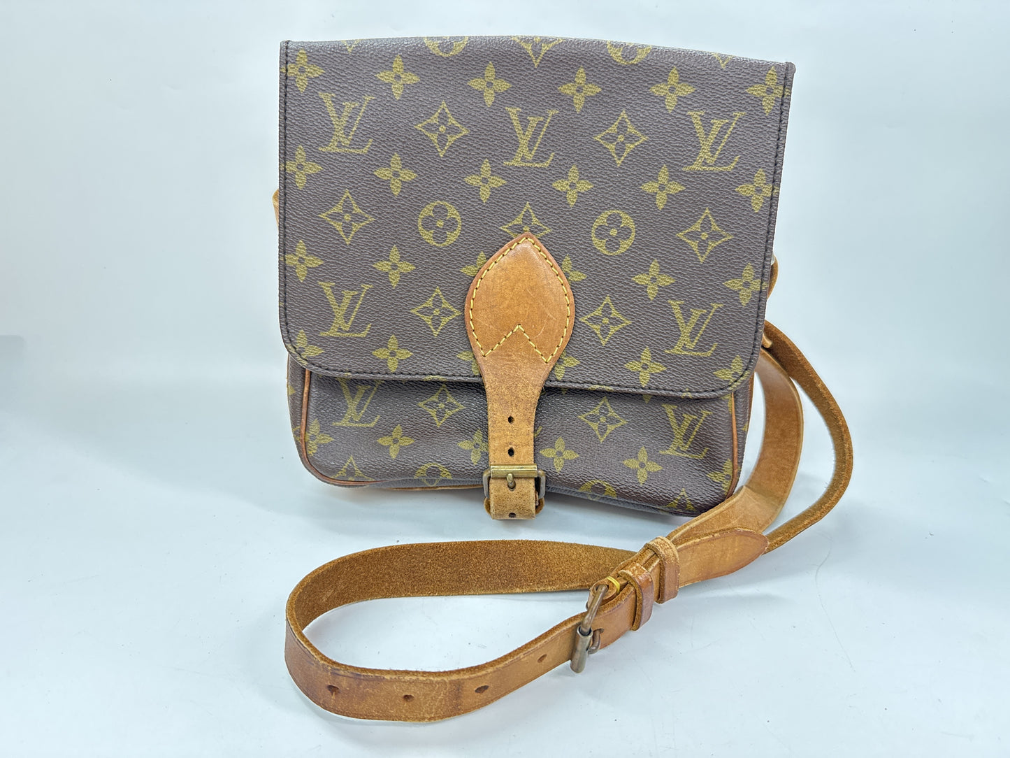 LOUIS VUITTON LOUIS VUITTON Vuitton Monogram Cartesiere MM Shoulder Bag