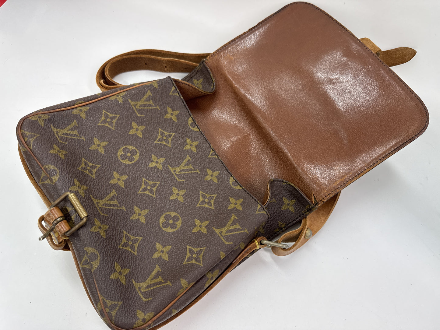 LOUIS VUITTON LOUIS VUITTON Vuitton Monogram Cartesiere MM Shoulder Bag
