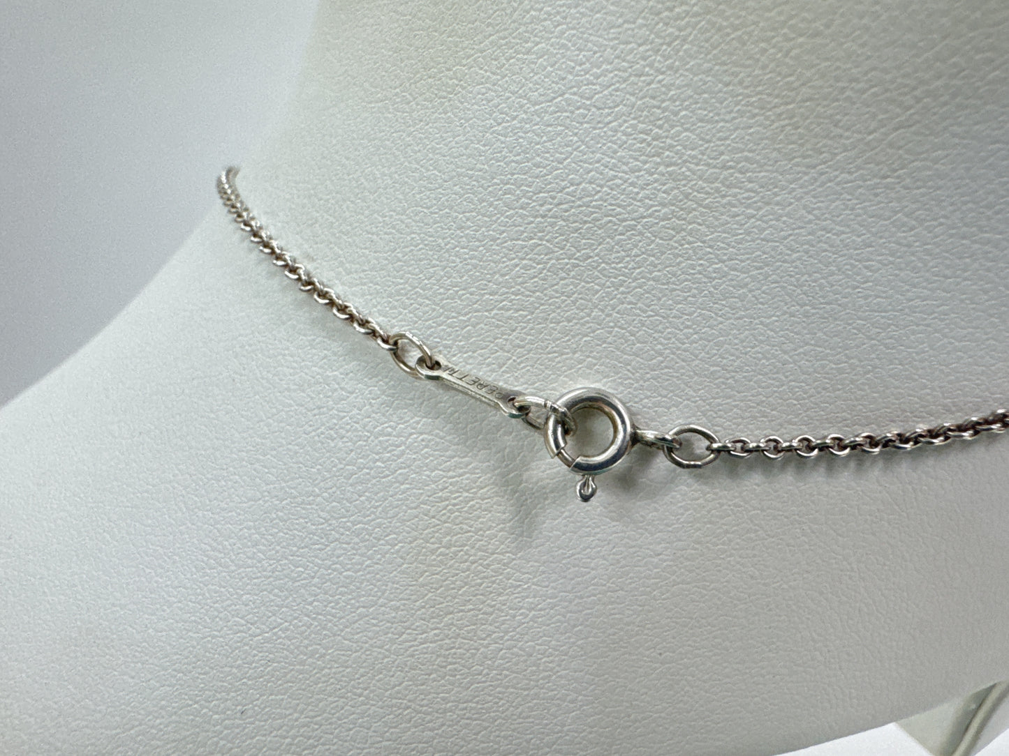 Tiffany & Co. Tiffany & Co. 925 Open Heart Necklace 5.4g 41cm Necklace