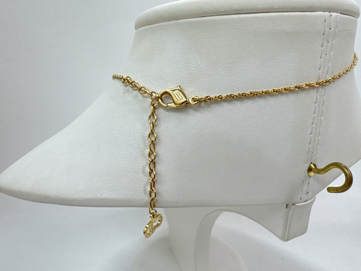 Dior necklace with approximately 46cm chain