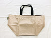 Herve Chapelier Bag, Extra Large, Pink Beige x Brown Boston Bag