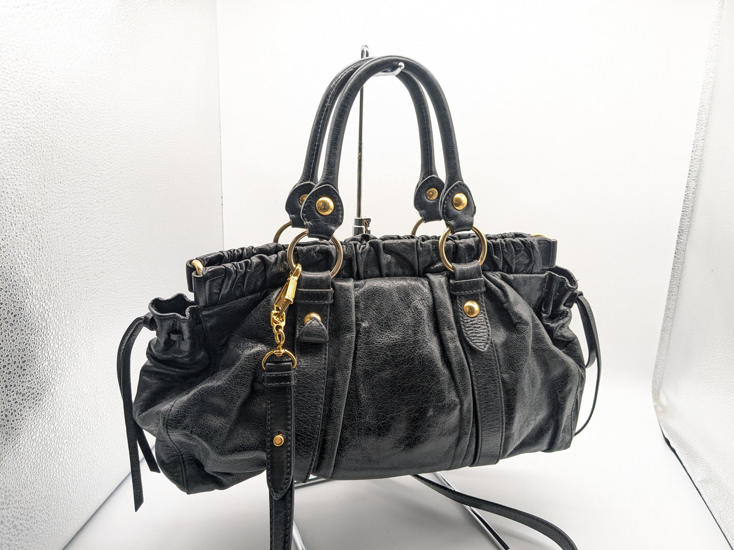 Miu Miu Miu Miu 2-Way Tote Bag with Strap
