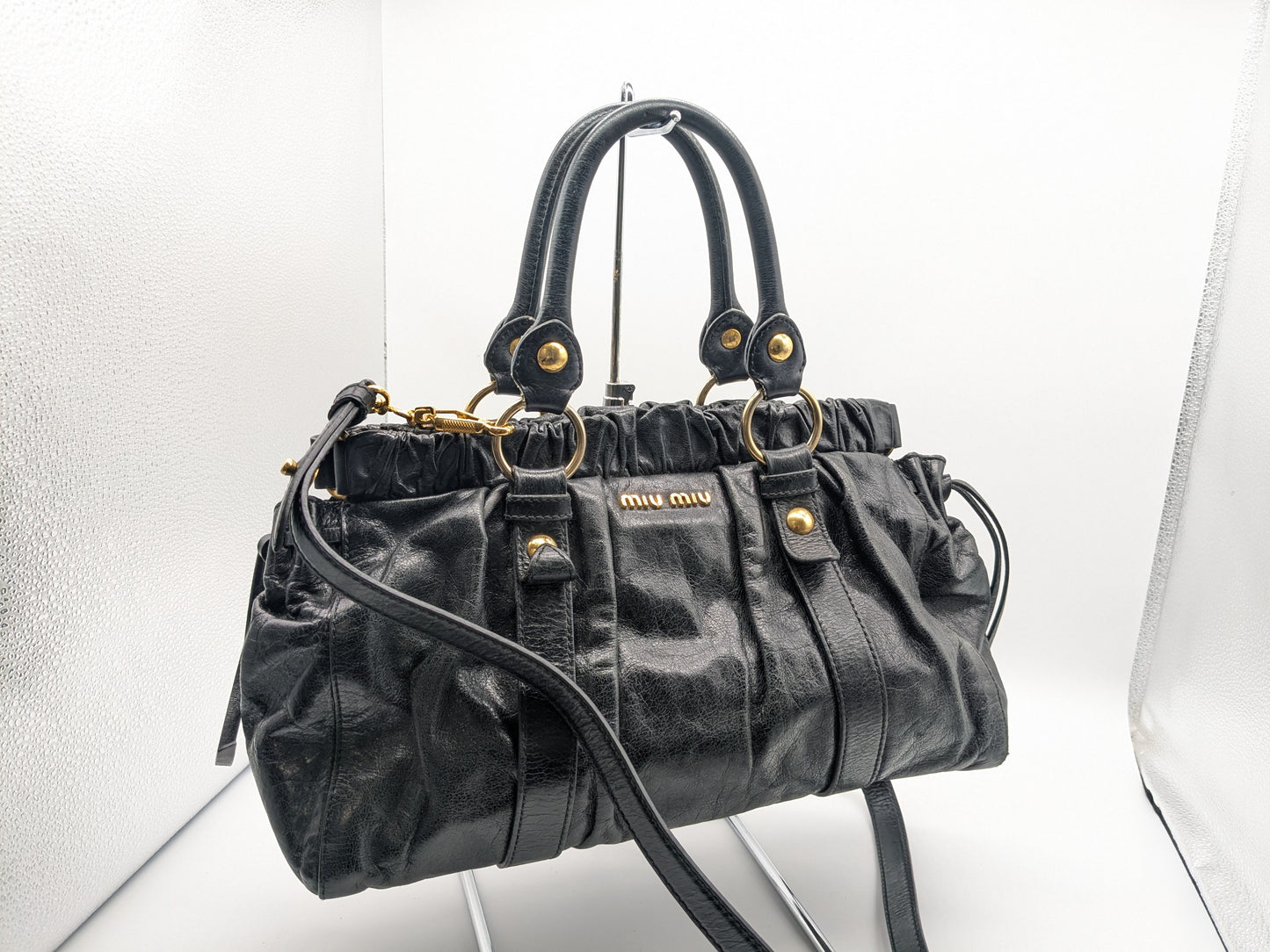 Miu Miu Miu Miu 2-Way Tote Bag with Strap