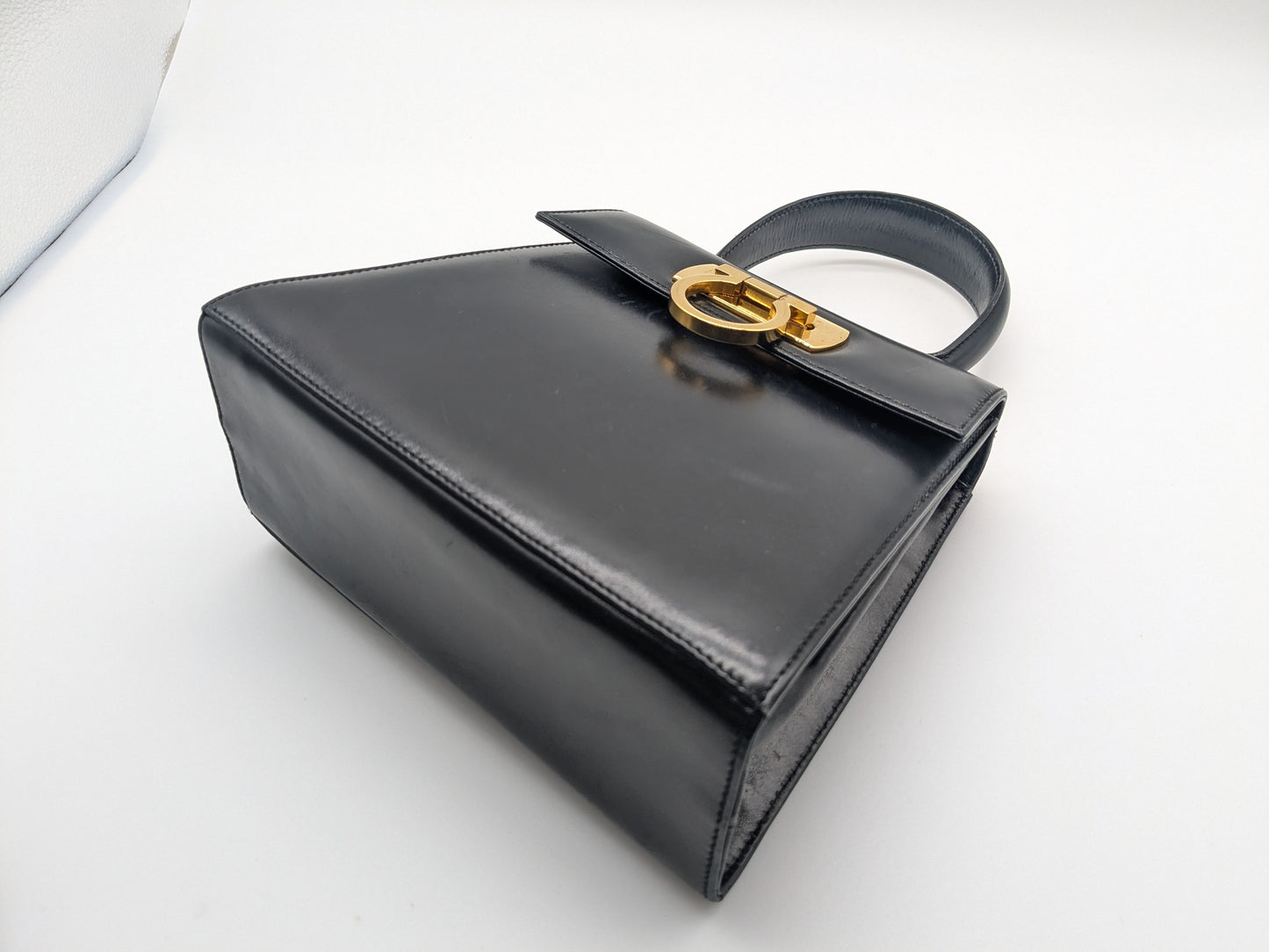 Salvatore Ferragamo Gancini 2-Way Handbag with Strap