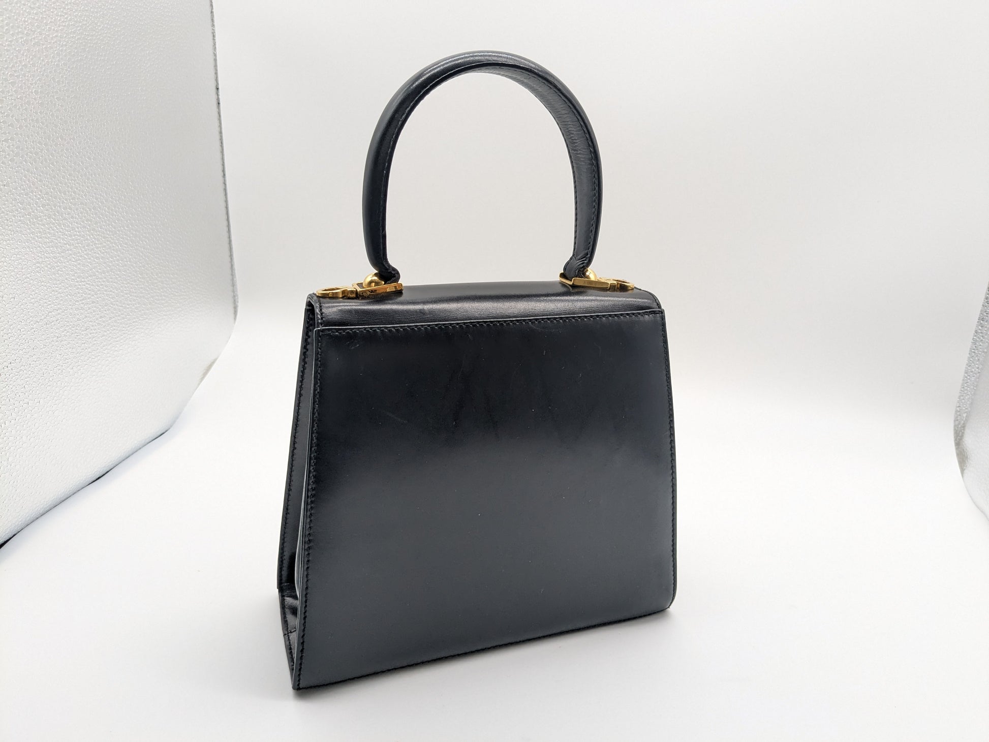 Salvatore Ferragamo Gancini 2-Way Handbag with Strap