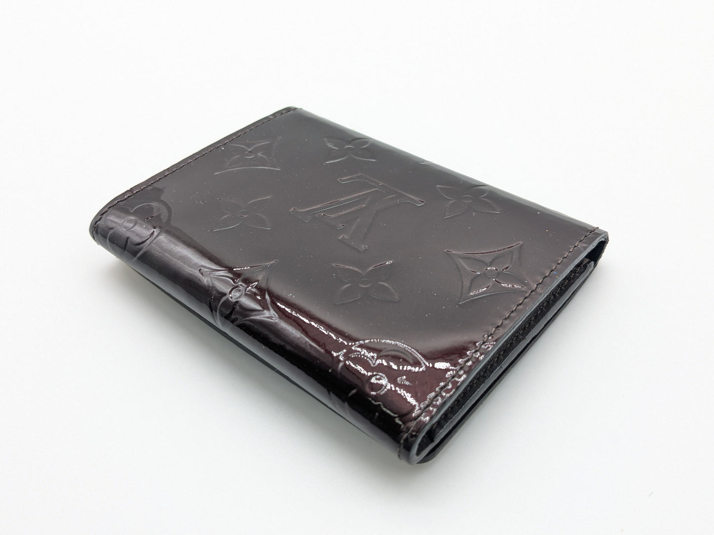 LOUIS VUITTON LV Vernis Envelope Card Case, Pass Case, Business Card Case