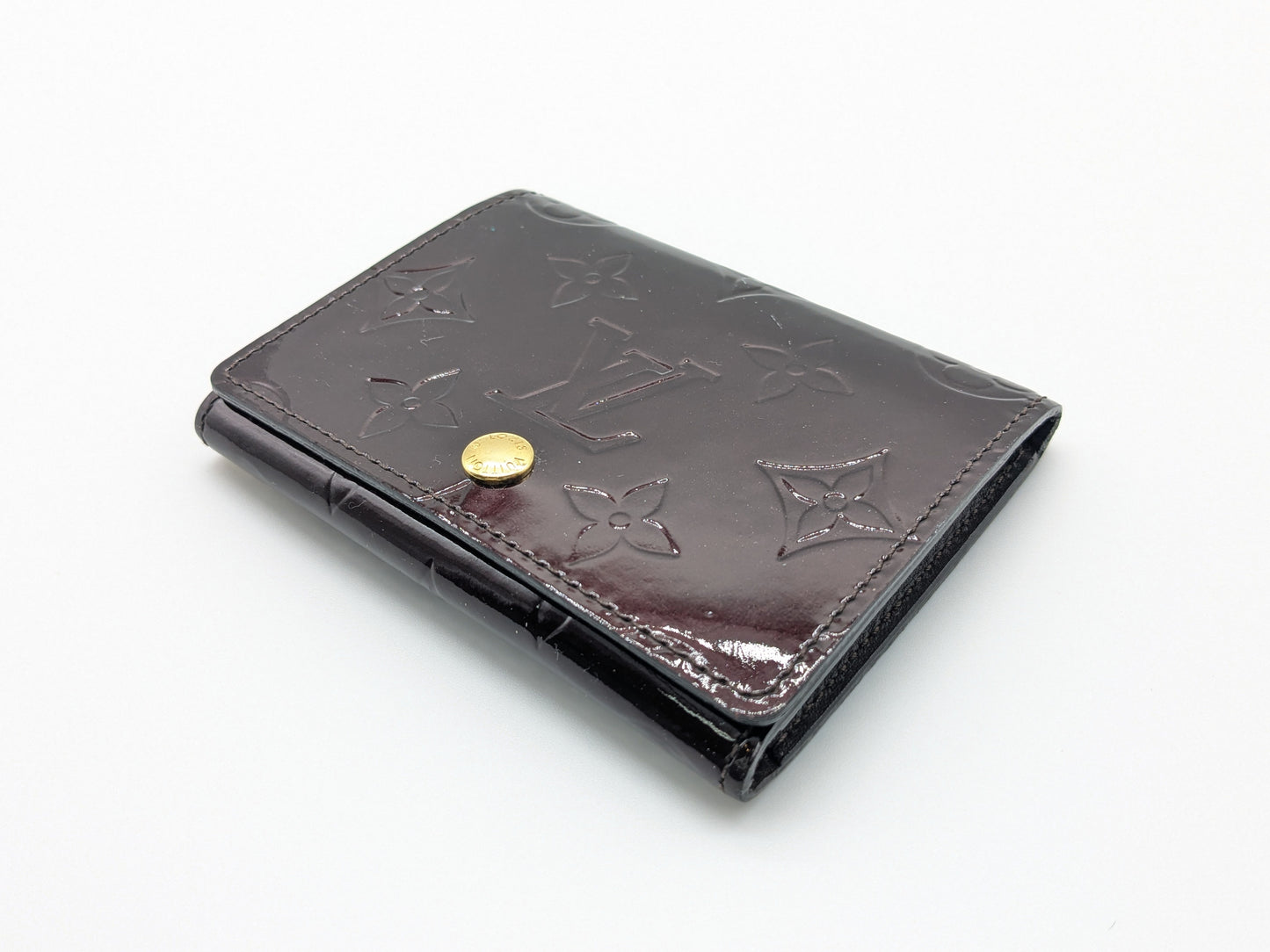 LOUIS VUITTON LV Vernis Envelope Card Case, Pass Case, Business Card Case
