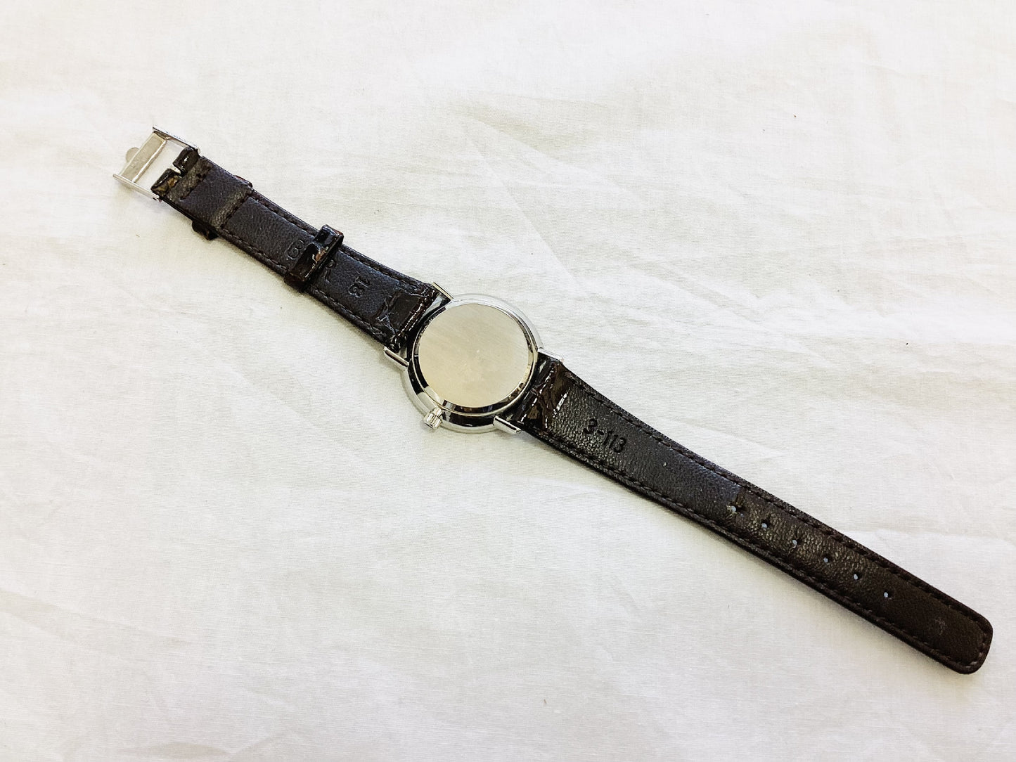 OMEGA Devil Quartz Silver x White Dial Men's Watch