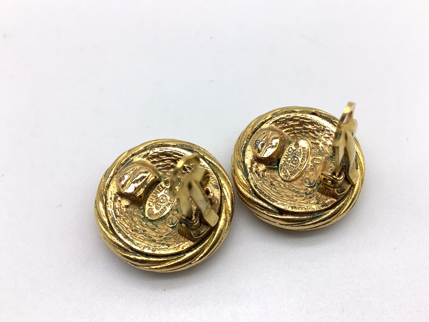 CHANEL Coco Mark Earrings 93P Earrings