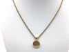 Dior Precious Metal Necklace Pendant Chain Approx. 40cm Necklace