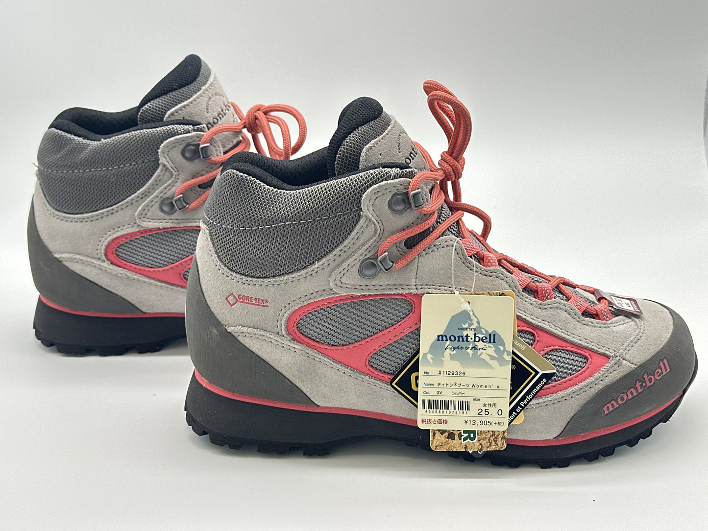Montbell Teton Boots, Women's, Silver, Size 25.0cm, Sneakers