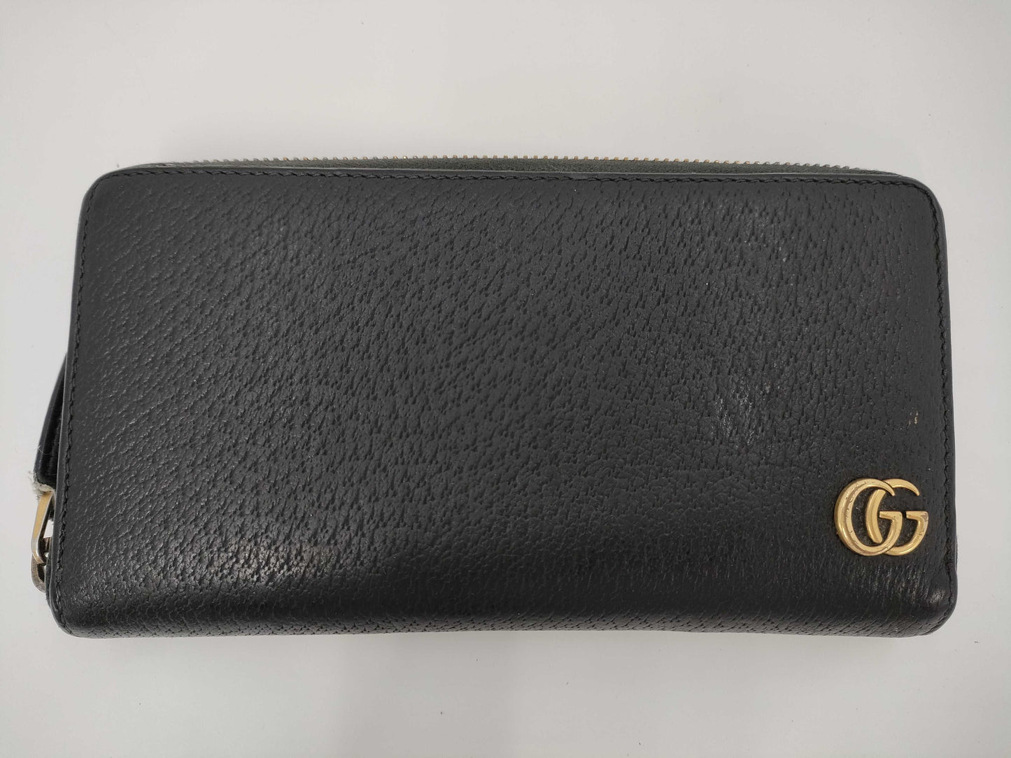 GUCCI Long Wallet with Round Zipper, Black