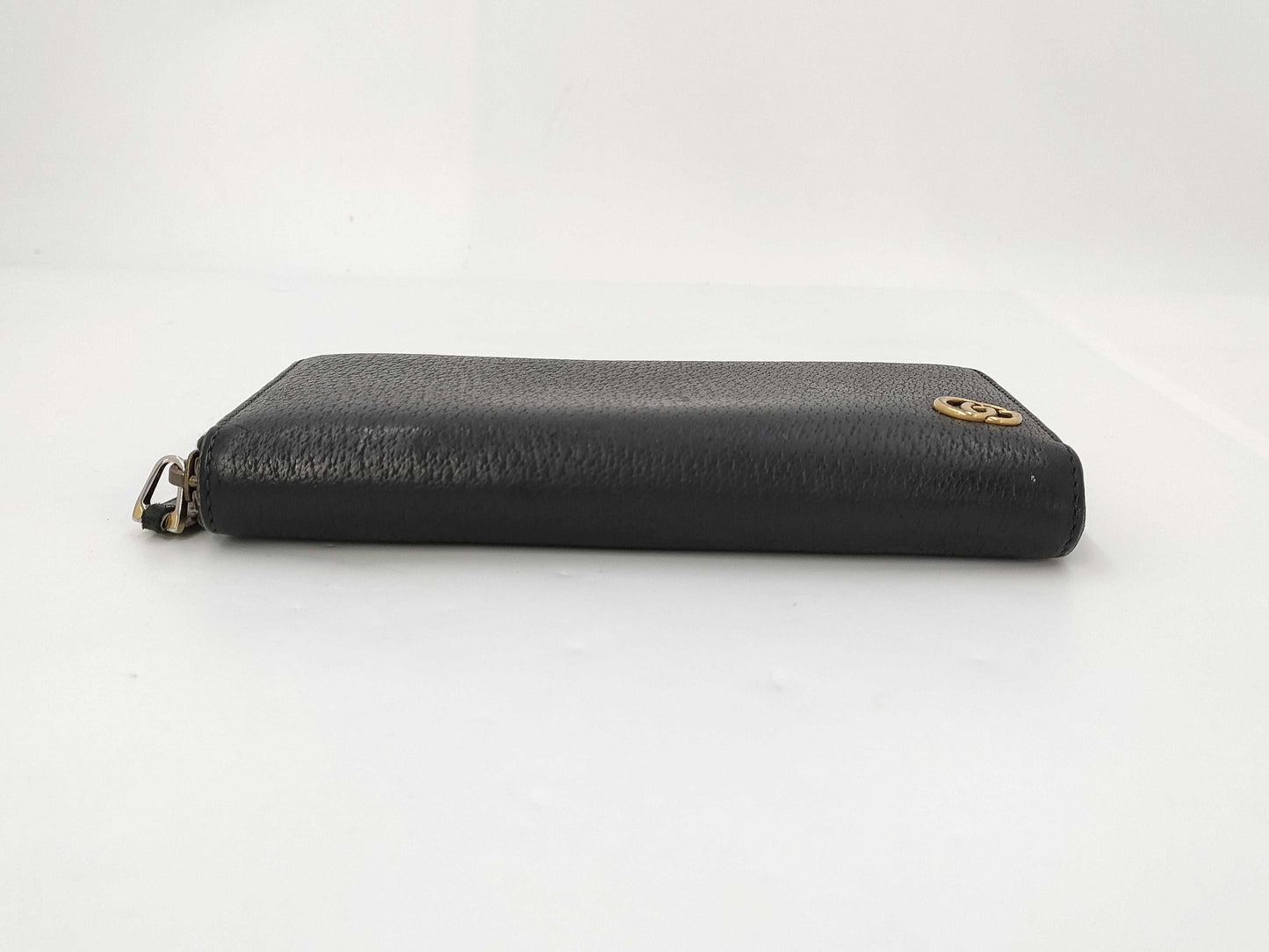 GUCCI Long Wallet with Round Zipper, Black