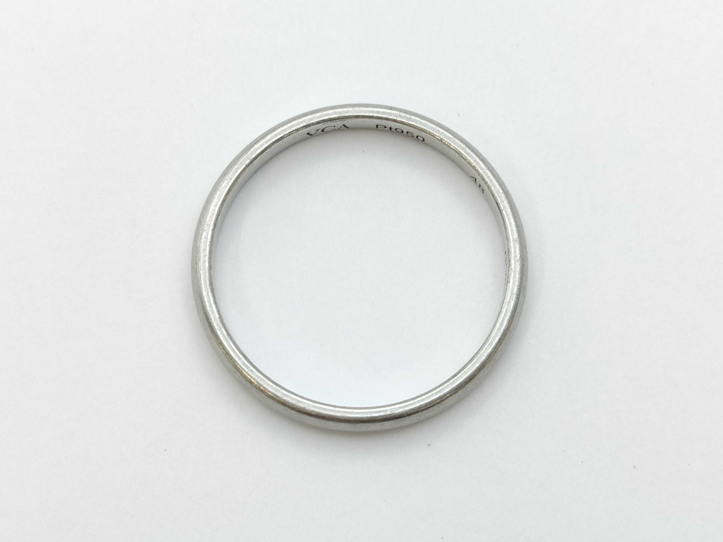 Van Cleef & Arpels Pair Ring #54/48 PT950 5.8g Ring