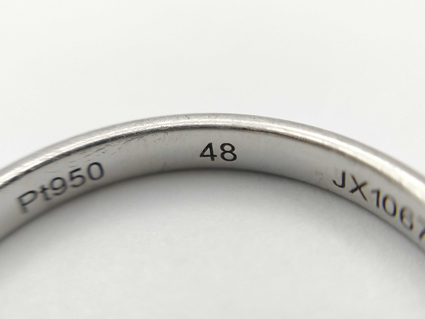 Van Cleef & Arpels Pair Ring #54/48 PT950 5.8g Ring