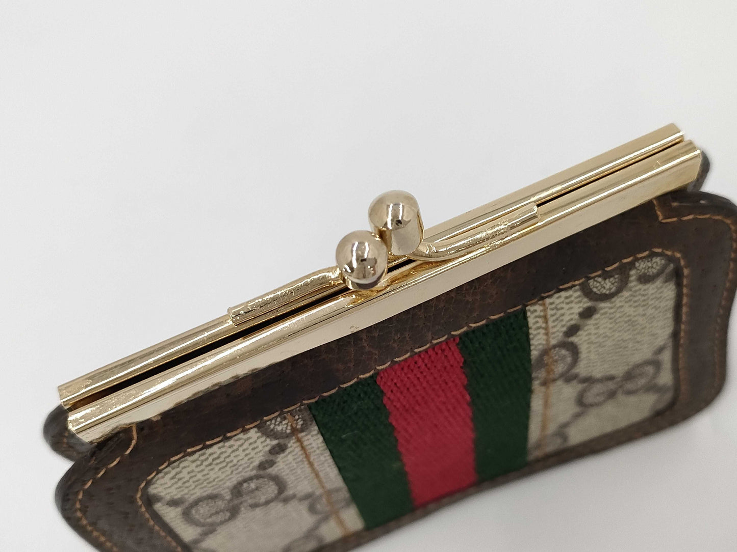 GUCCI GG Plus Sherry Coin Case
