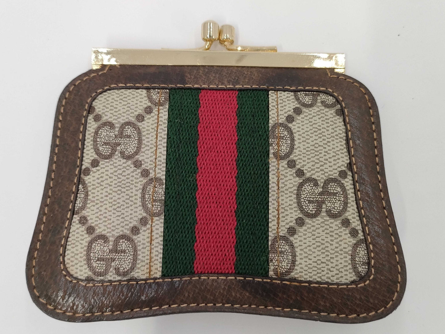 GUCCI GG Plus Sherry Coin Case