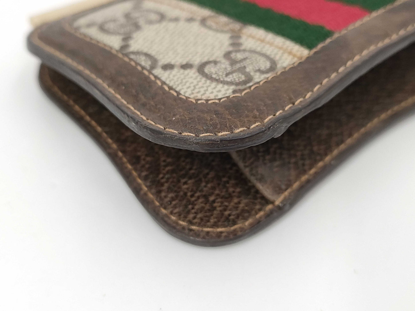 GUCCI GG Plus Sherry Coin Case