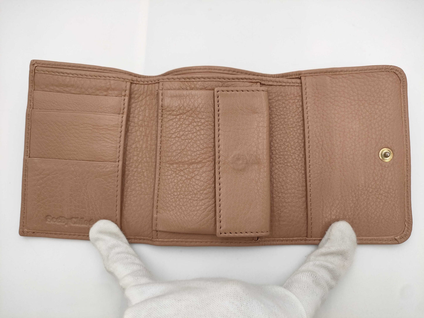 SEE BY CHLOE SEE BY CHLOE Tri-fold Wallet Beige