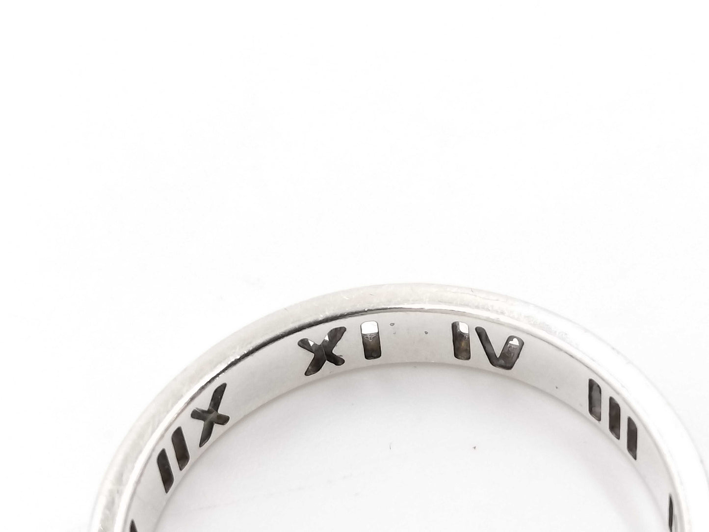 Tiffany & Co. Atlas Ring, 925, 2.4g, Size 17.5