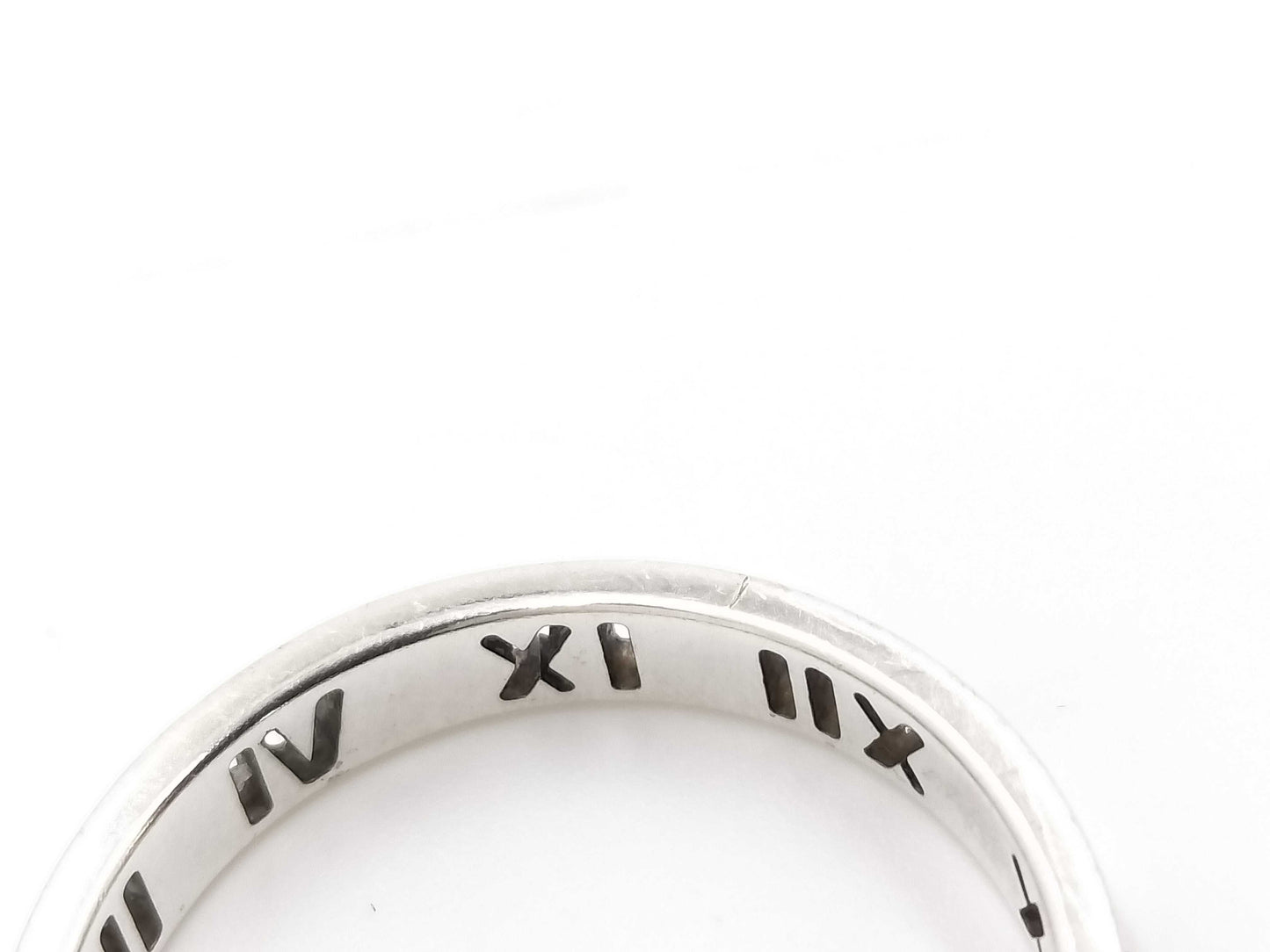 Tiffany & Co. Atlas Ring, 925, 2.4g, Size 17.5