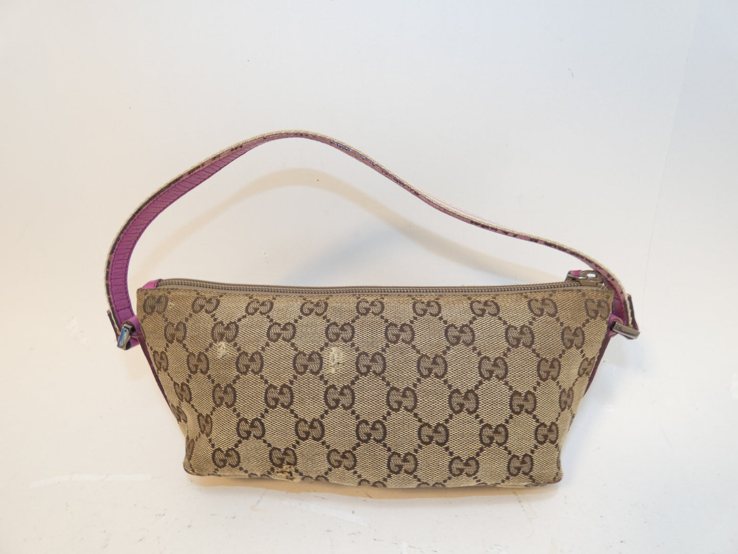 GUCCI GG Canvas Accessory Pouch Mini Handbag