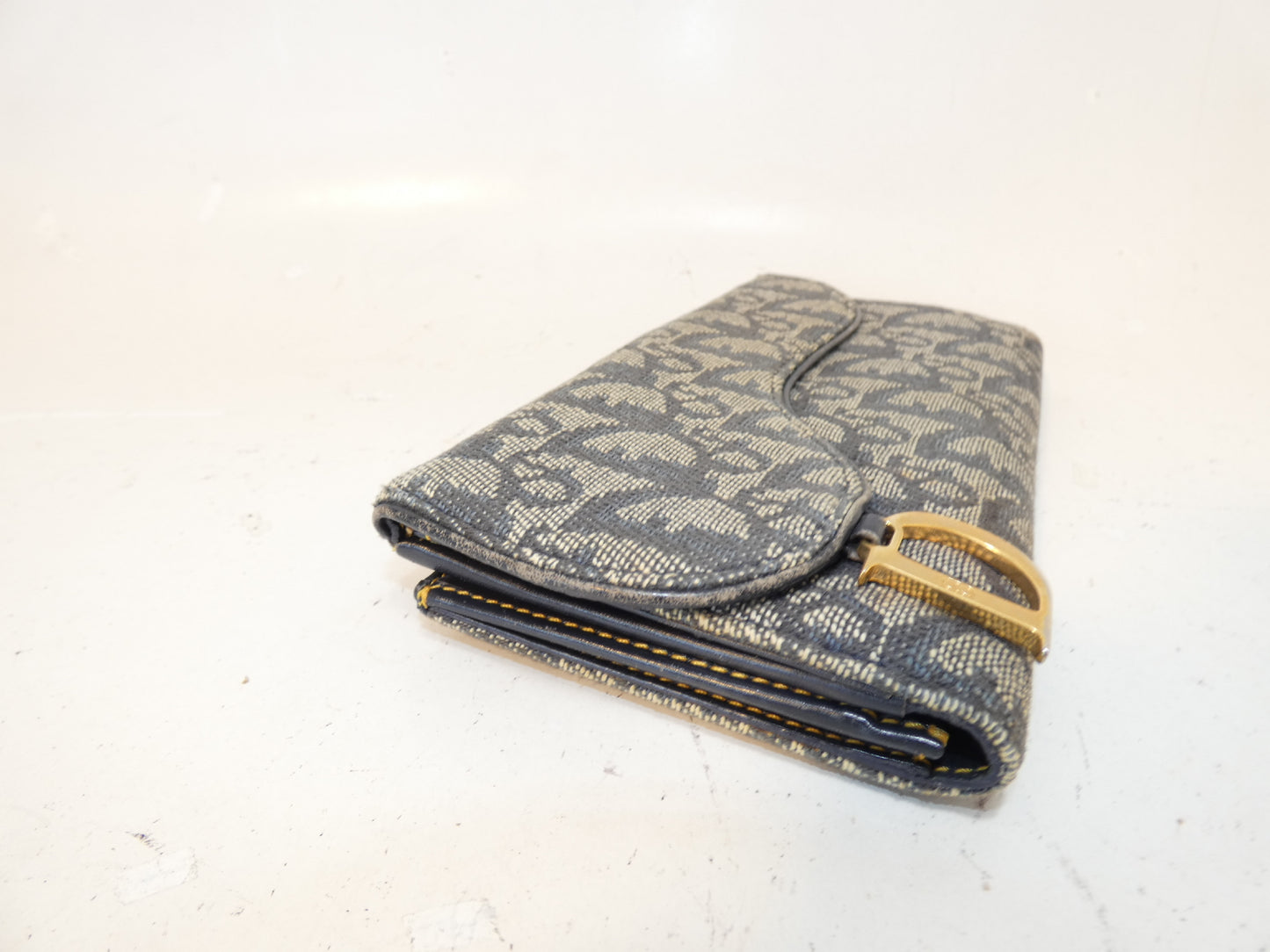 Dior Trotter D-Ring Saddle Long Wallet