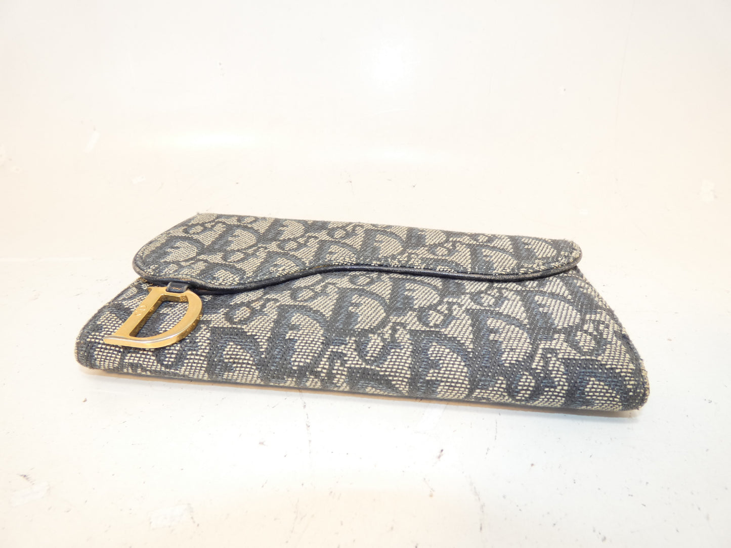 Dior Trotter D-Ring Saddle Long Wallet
