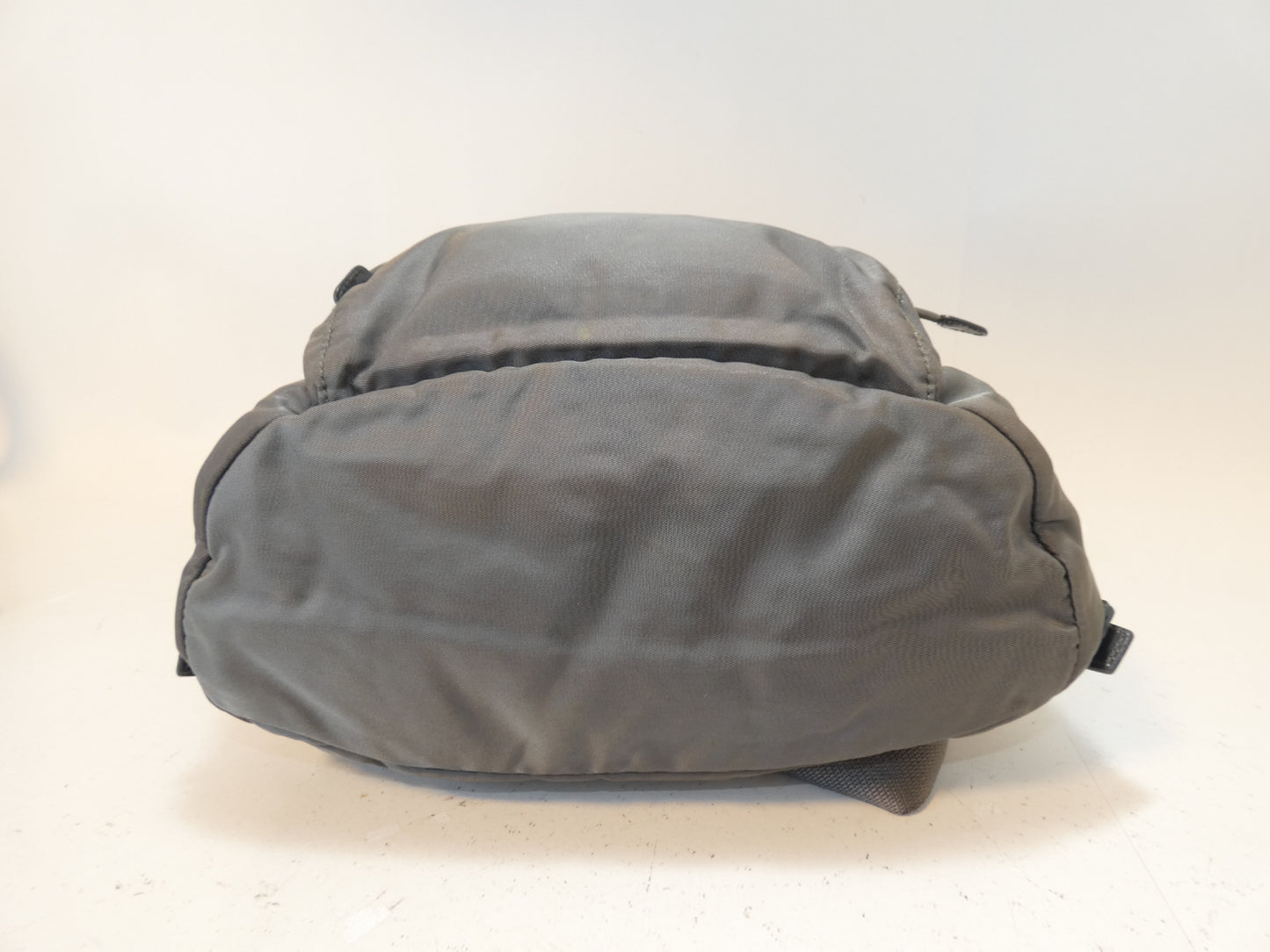 PRADA Nylon Triangle Plate Backpack