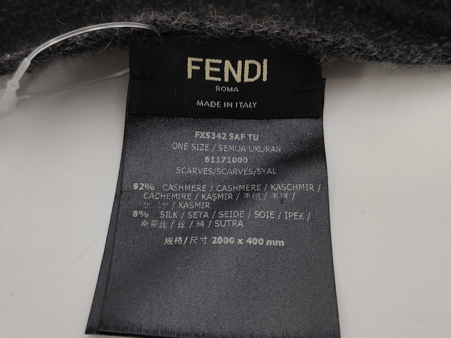FENDI Karl Lagerfeld Scarf